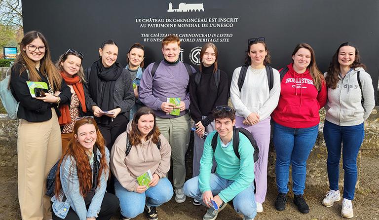 Le printemps des fleuristes : séjour pédagogique de l'Ecole des métiers Dijon Métropole